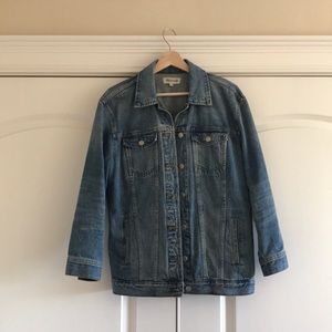Madewell original oversized jean jacket